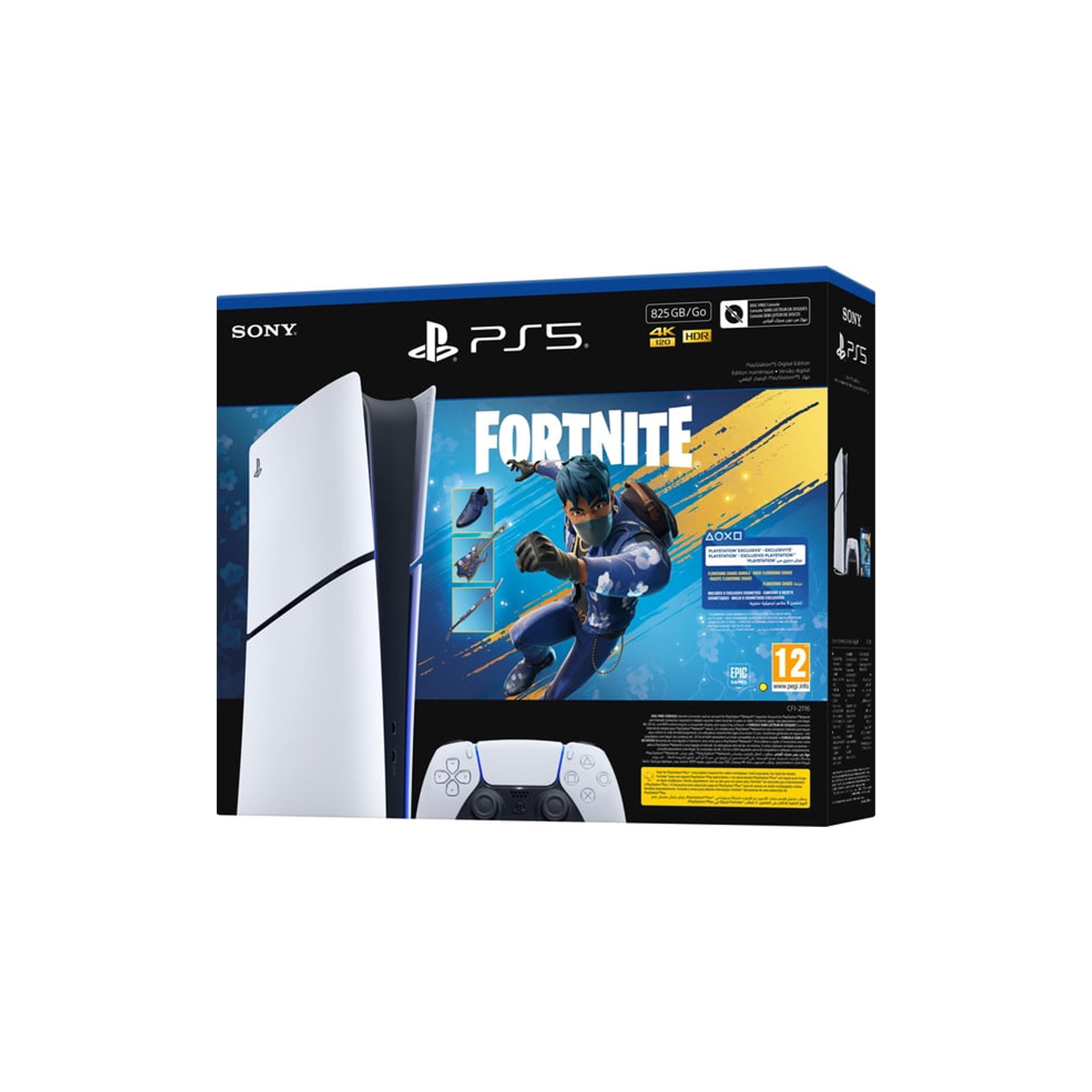 Sony Playstation 5 Digital Fortnite V2 Bundle Oyunlu (Bilkom Garantili)