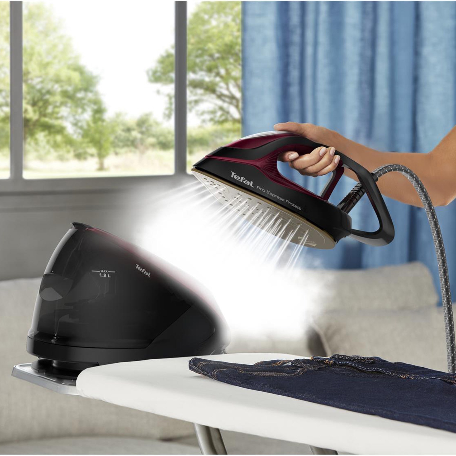 Tefal GV9230 Pro Express Protect Buhar Kazanlı Ütü Evkur