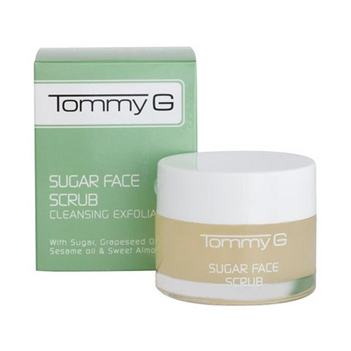 Tommy G Sugar Face Scrub TG 50 ml - Şekerli Yüz Peelingi - TG5SU-SCR-F15