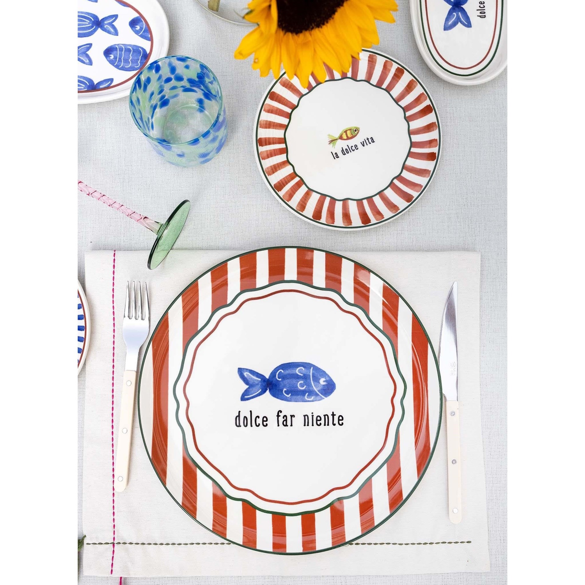 The Mia Fish 30 cm Servis Tabağı