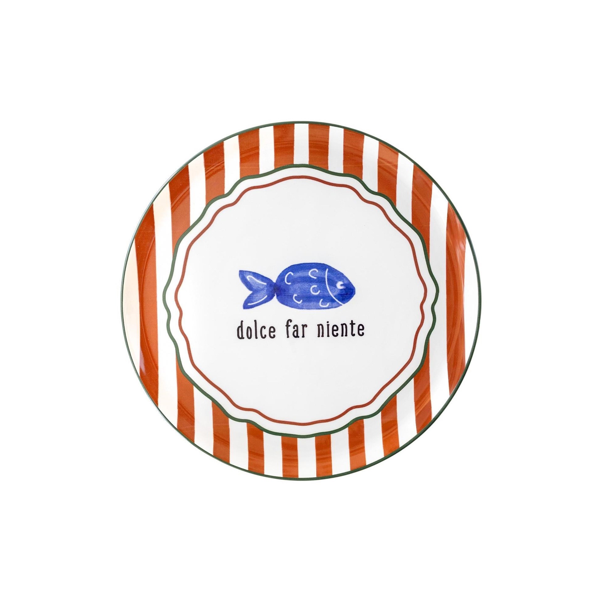 The Mia Fish 30 cm Servis Tabağı