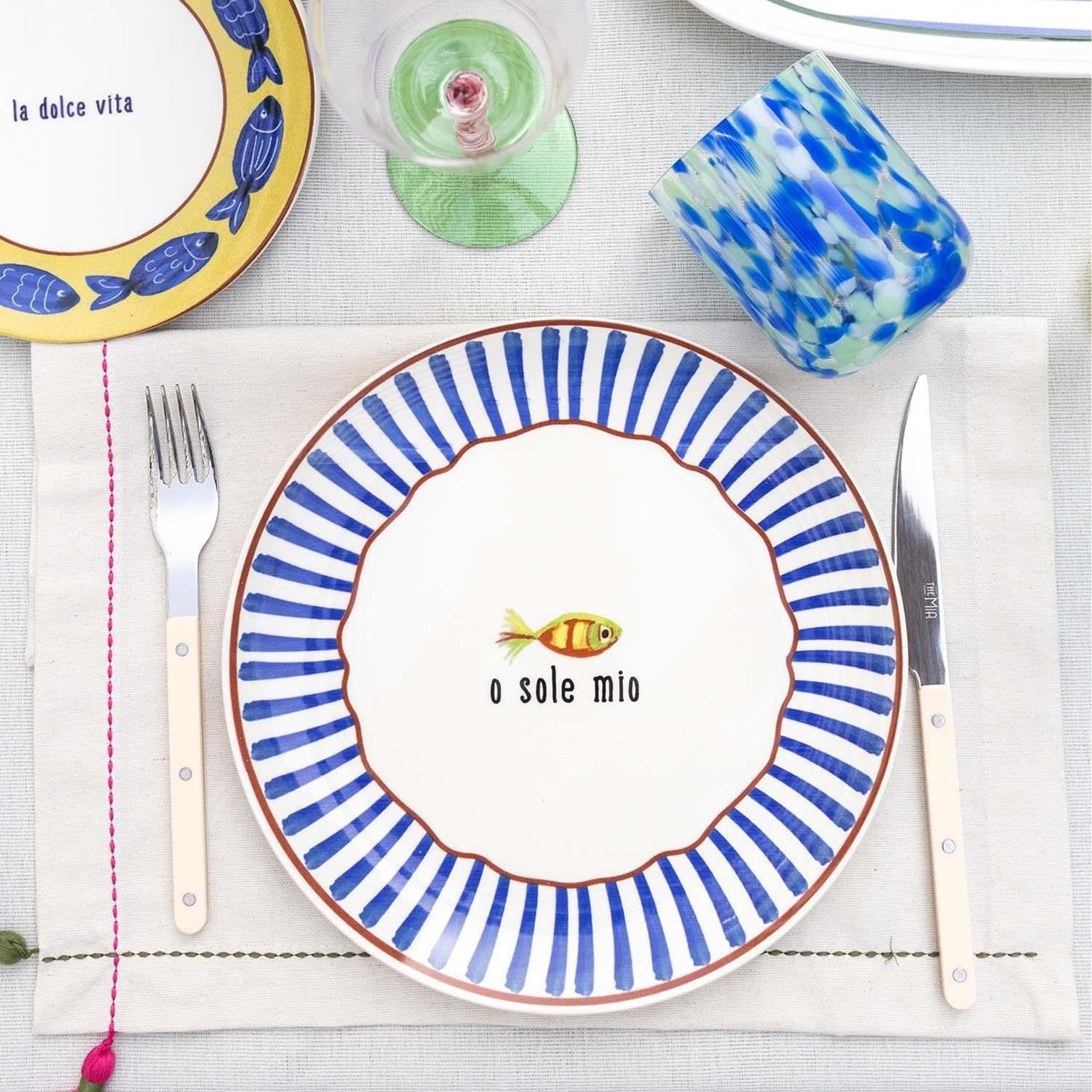 The Mia Fish Servis Tabağı Seti