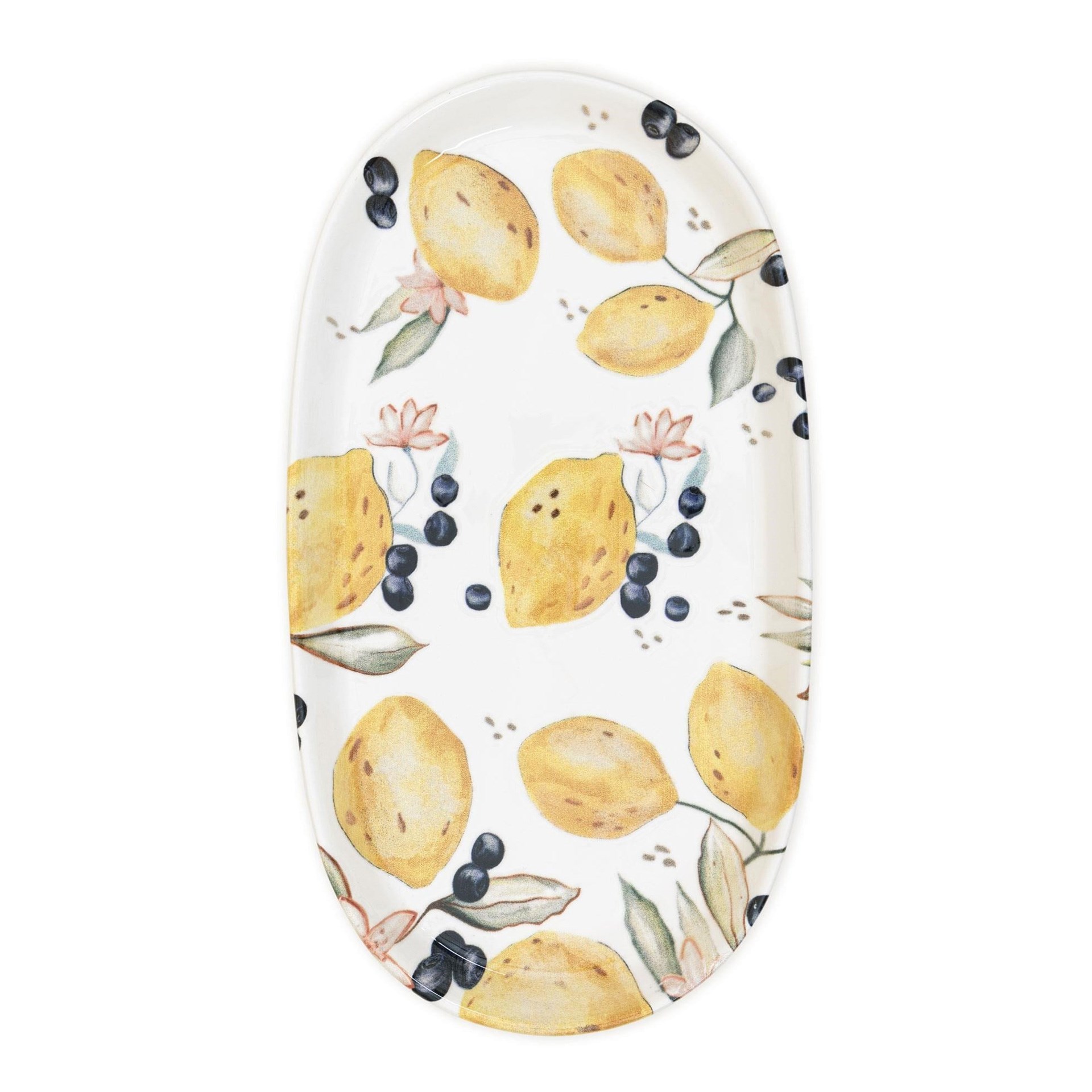 The Mia Limoncello Oval Servis Tabağı Seti