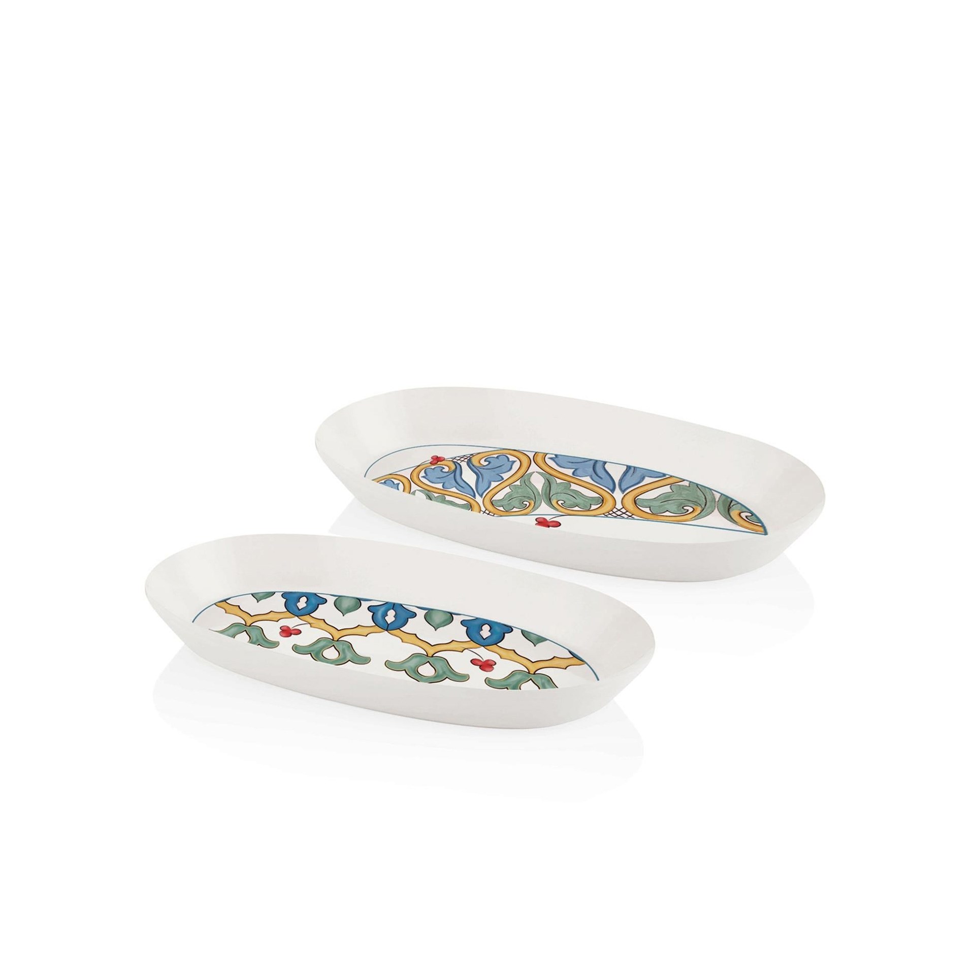 The Mia Limoncello Oval Servis Tabağı Seti