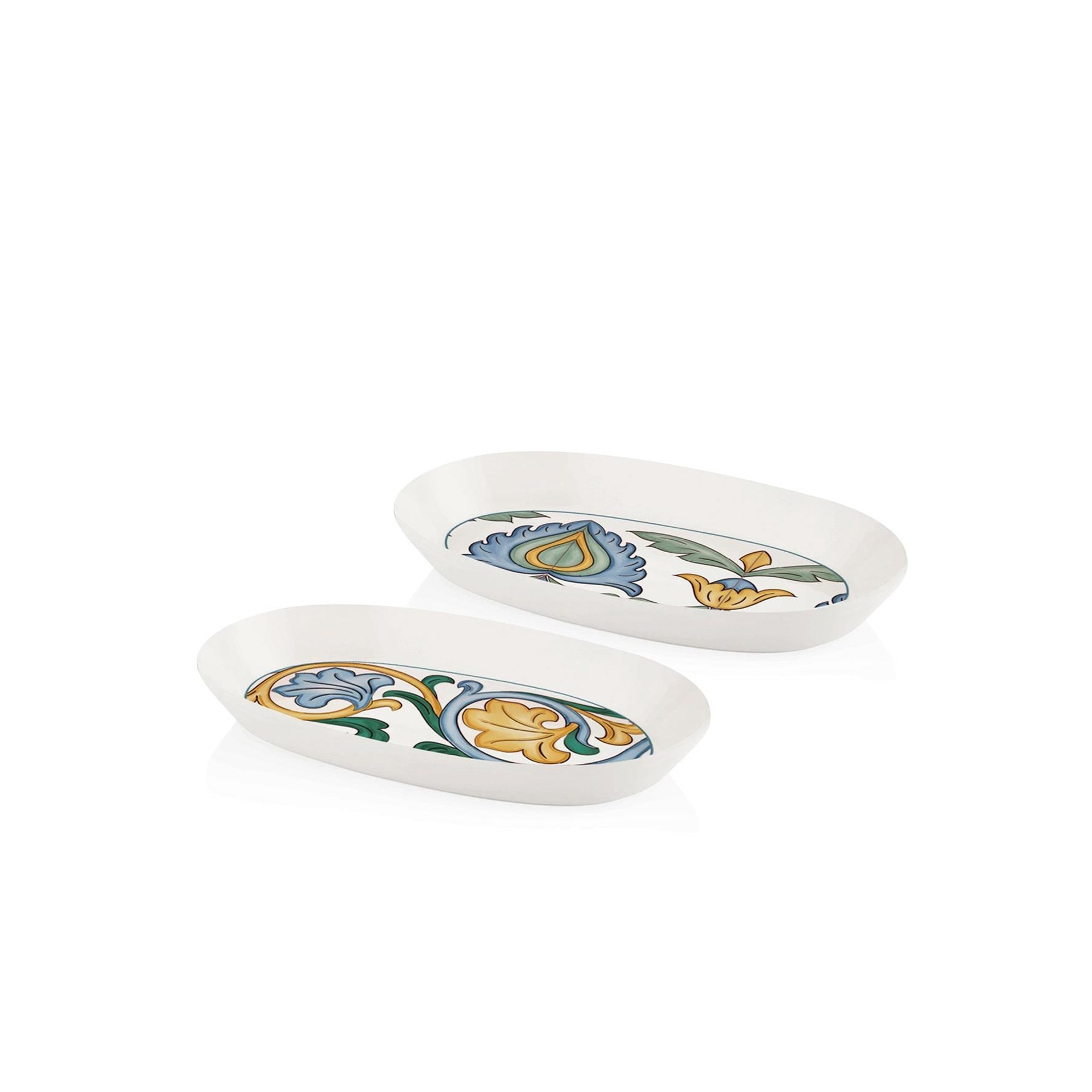 The Mia Limoncello Oval Servis Tabağı Seti