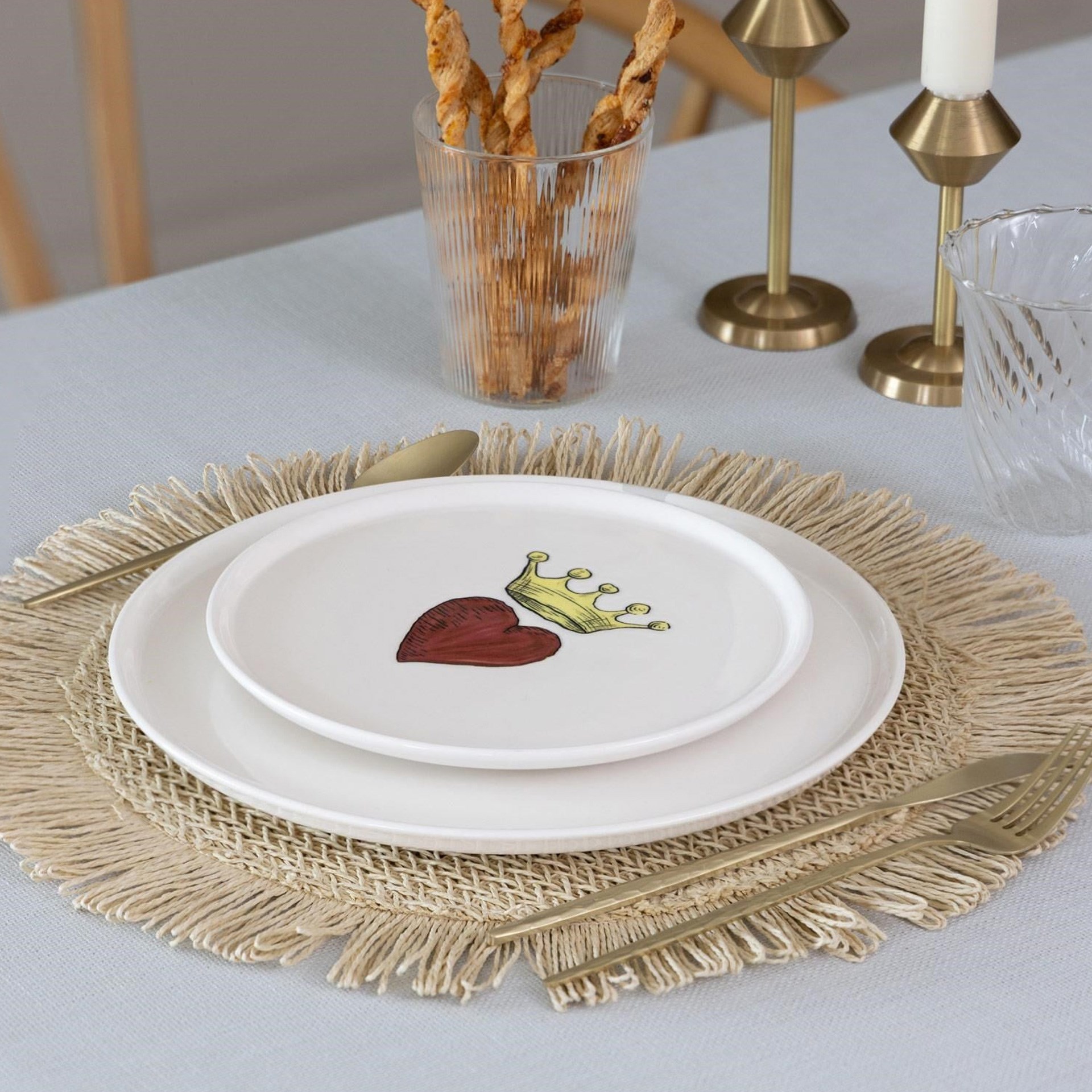 The Mia Luv Pasta Tabağı Seti