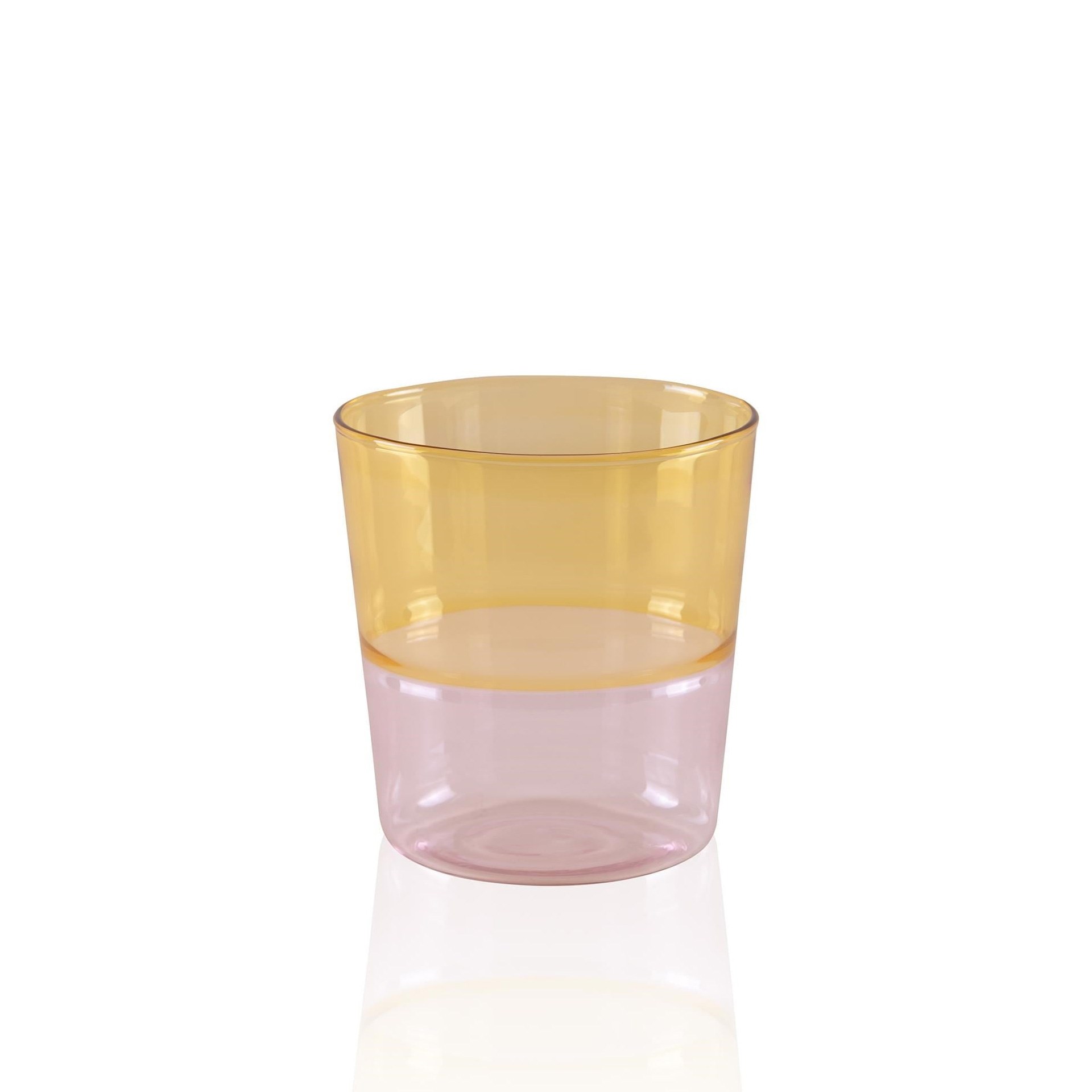 The Mia Rainbow Su Bardağı Sarı 320 ml