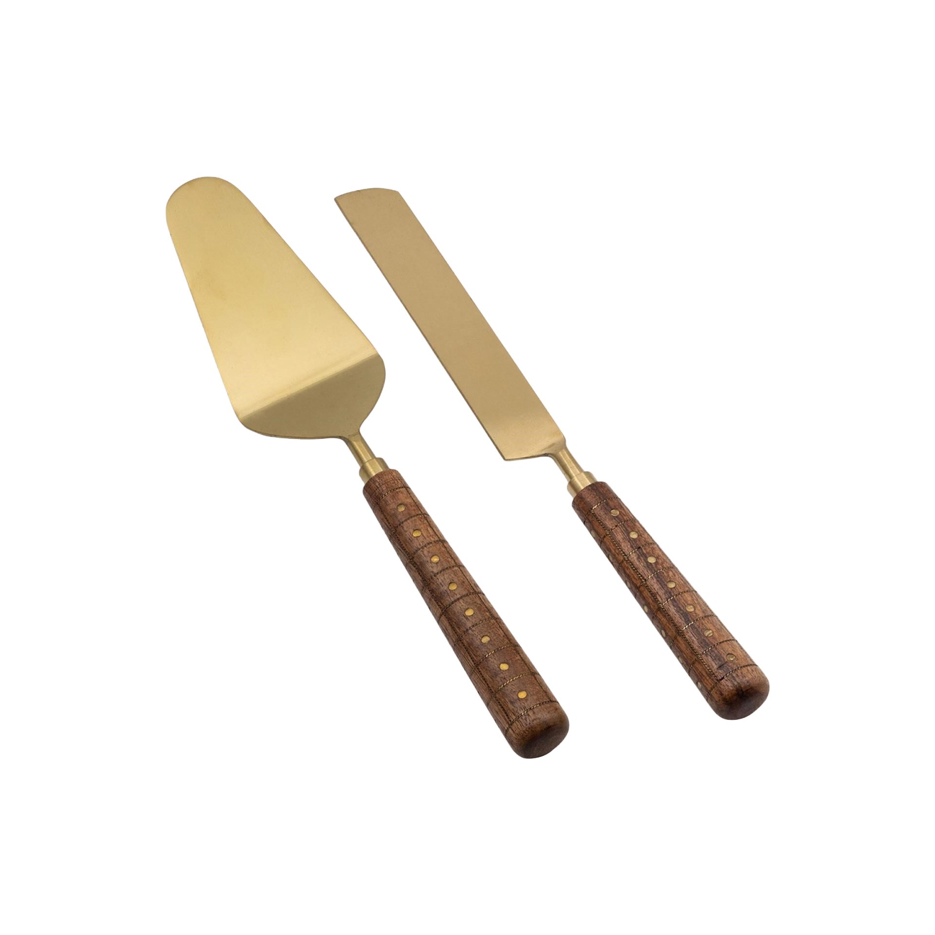 The Mia Wood 2 Parça Pasta Servis Takımı