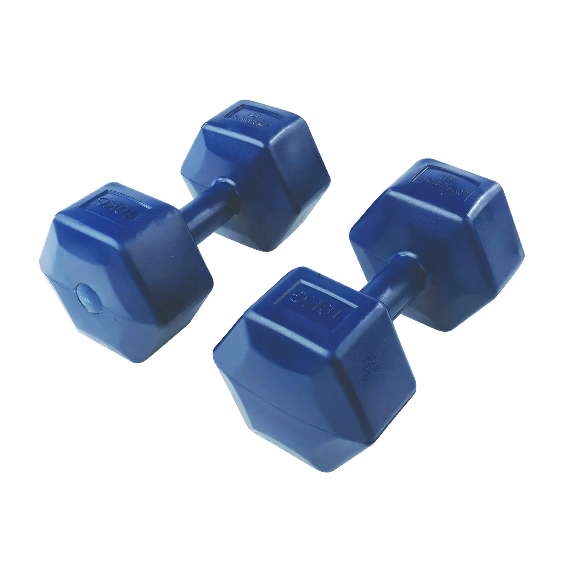 Hattrick Plastik Köşeli 10 Kg Dambıl Set