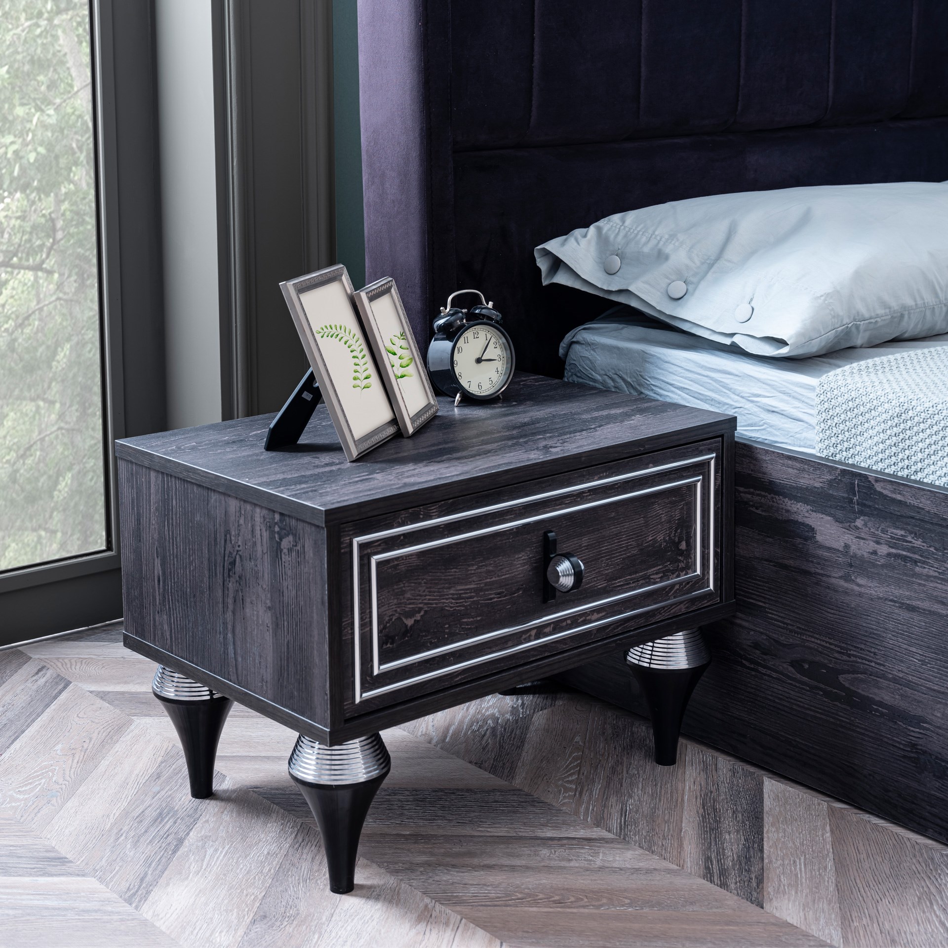 Vista Yatak Odası Takımı Antrasit Özellikleri ve Fiyatı.