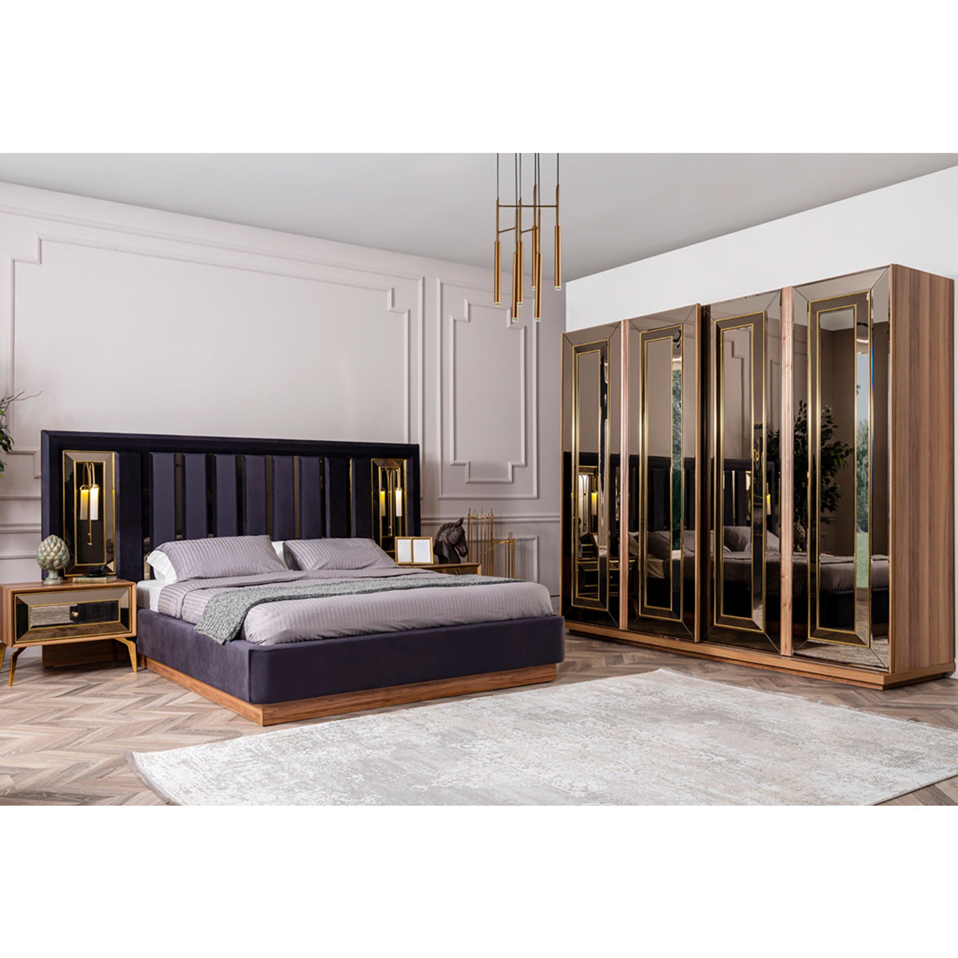 Versace Başlıklı Yatak Odası Takımı Özellikleri ve Fiyatı.