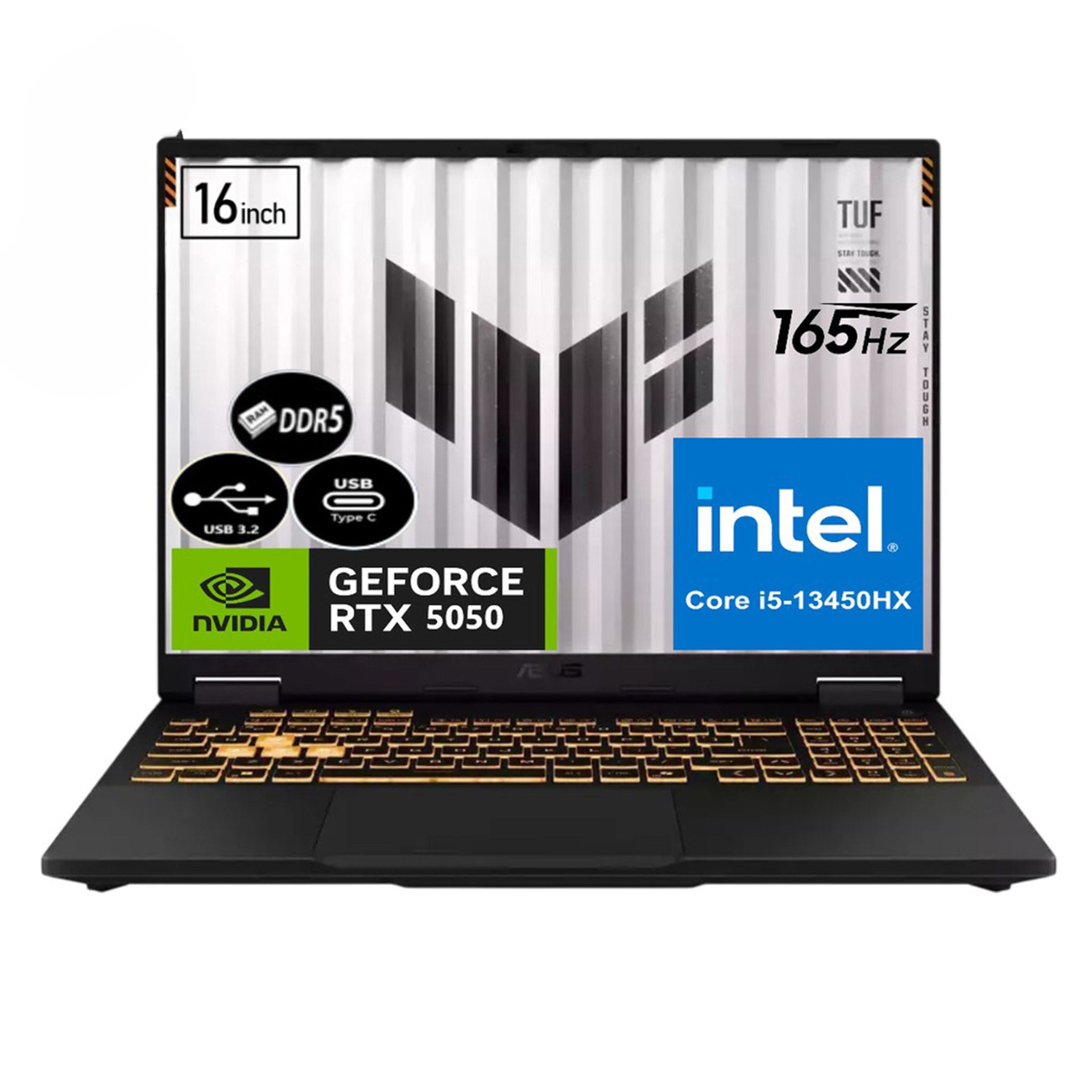 Asus Tuf Gaming İntel I5-13450HX 16 GB RAM 512 SSD RTX5050 8GB Ekran Kartı 15,6 FreeDos