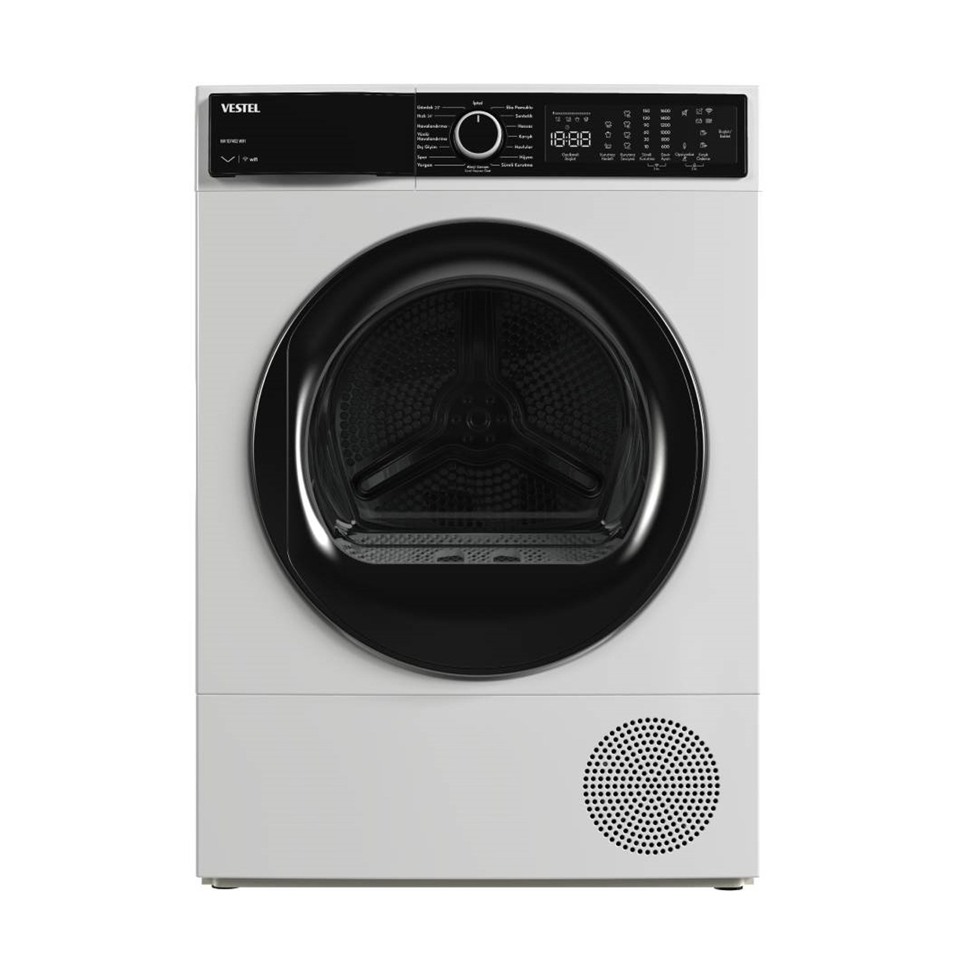 Vestel KM 107402 10 kg Wi-Fi Çamaşır Kurutma Makinesi Beyaz