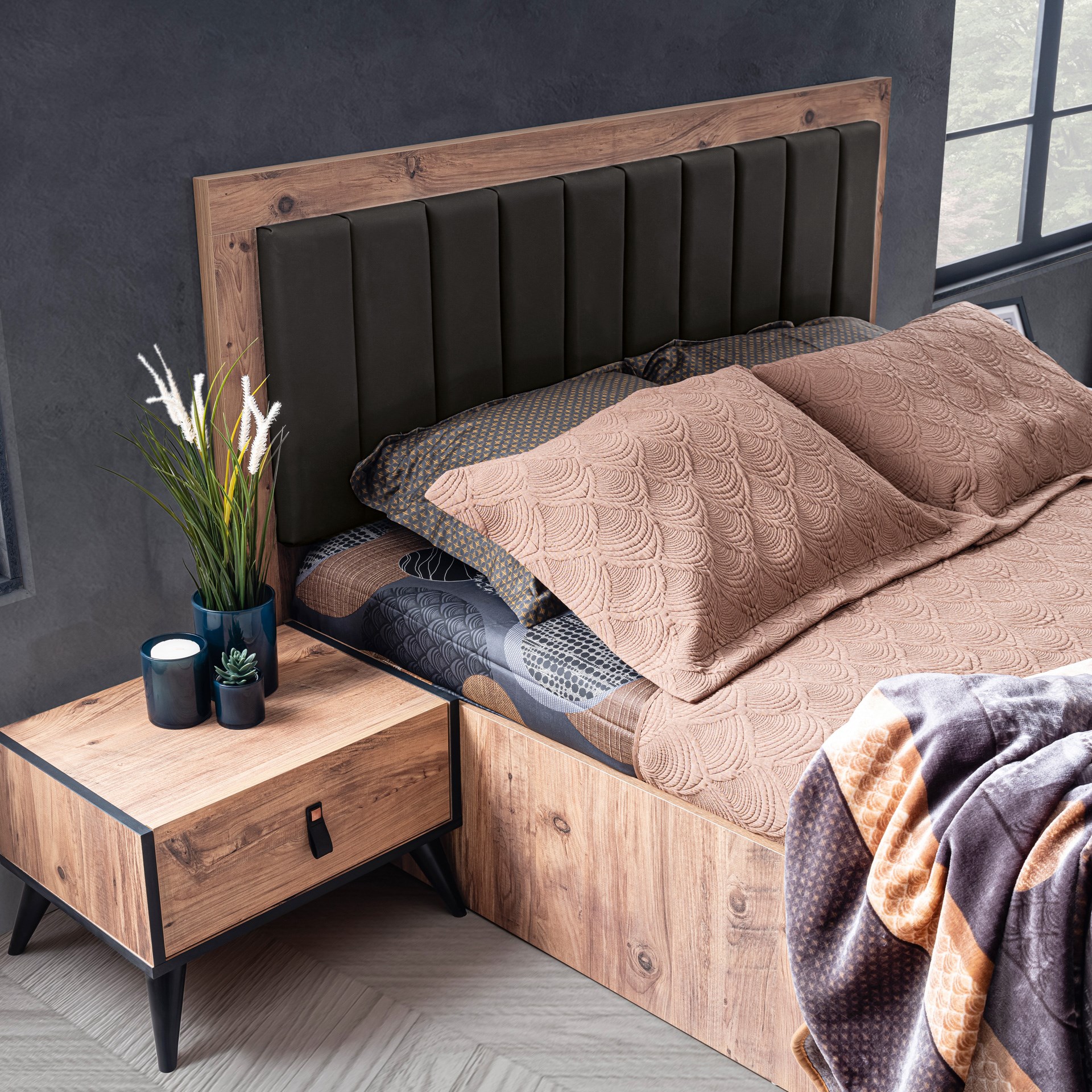 New Vintage Yatak Odası Takımı Özellikleri ve Fiyatı.