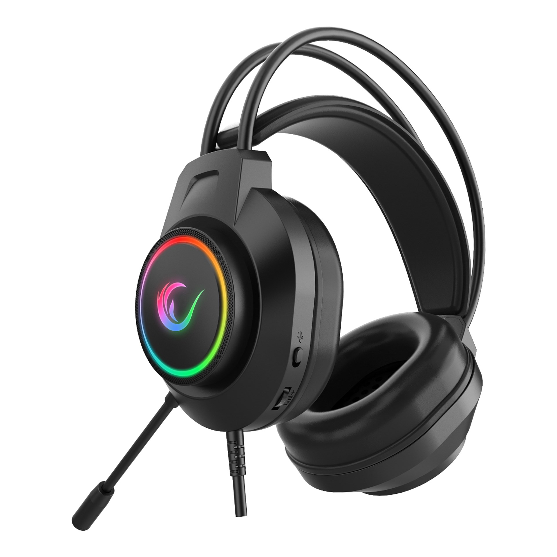 Rampage RM-K55 Kipchak Siyah RGB LED 7.1 Gaming Mikrofonlu Kulaklık