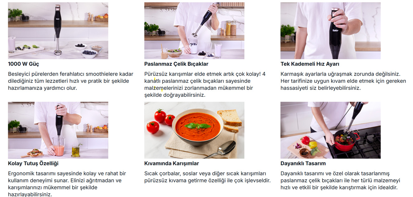 Fakir Stor Blender Set