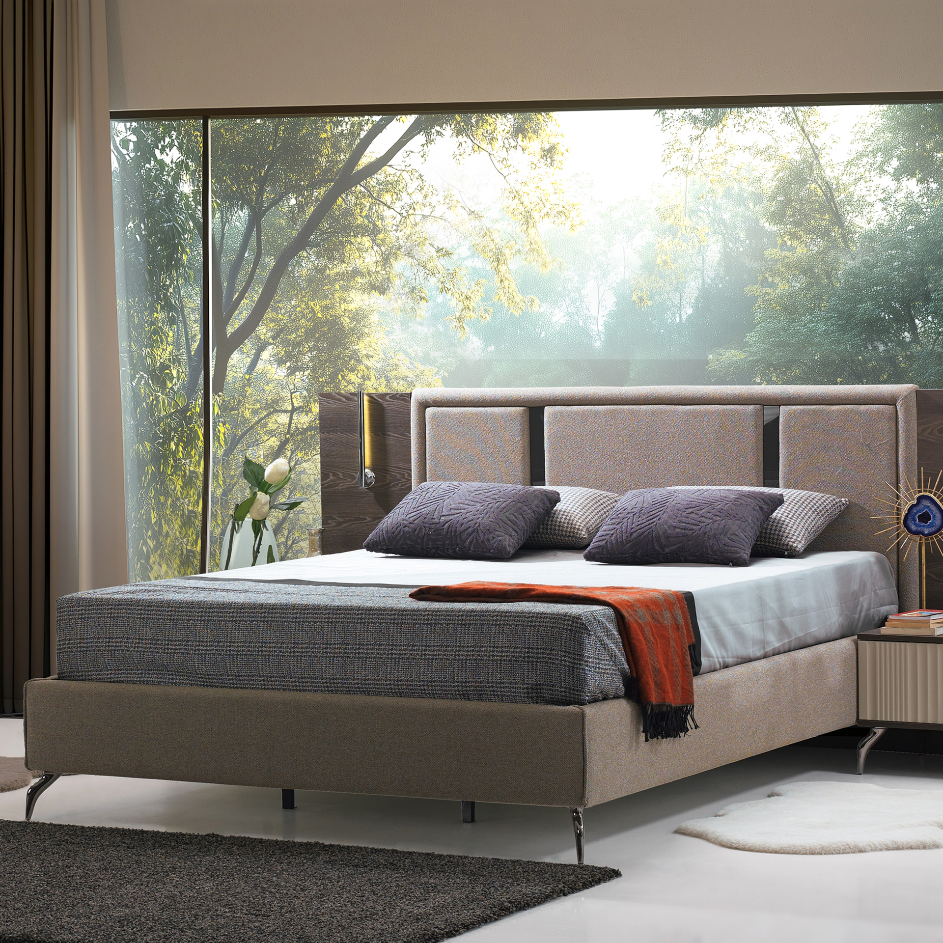 Yasmin Yatak Odası Takımı | Şık ve Modern Tasarım - Evkur